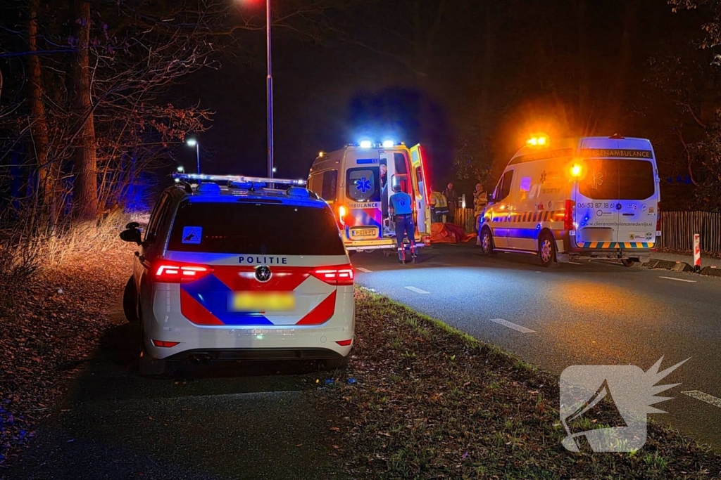 Persoon gewond bij ongeval met fiets