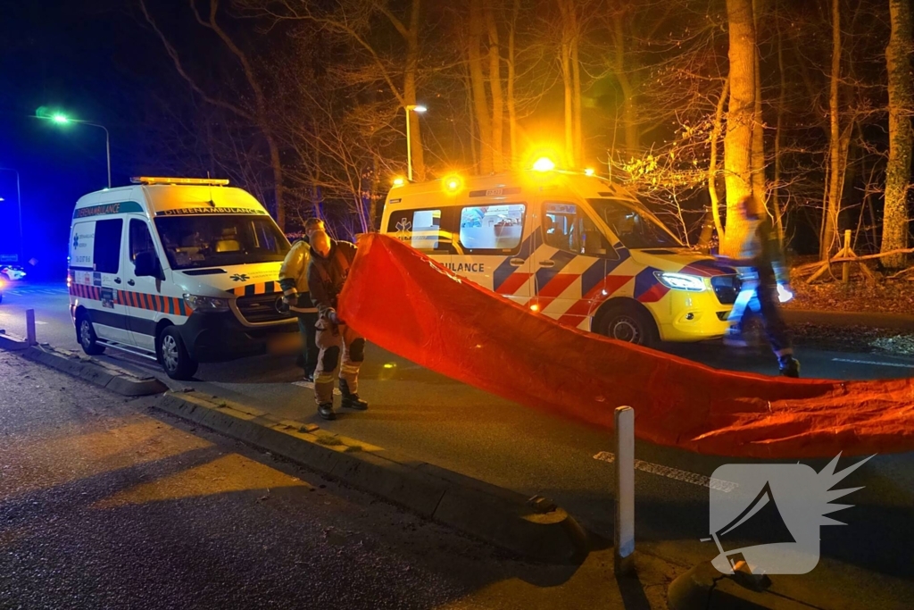 Persoon gewond bij ongeval met fiets