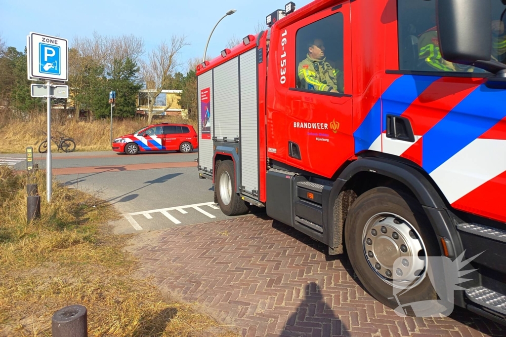 Brandweer zet veel materieel in voor duinbrand