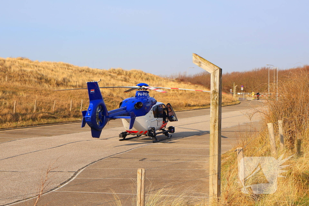 Brandweer zet veel materieel in voor duinbrand
