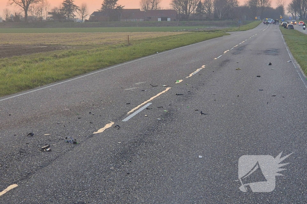 Moterrijder gewond bij ongeval