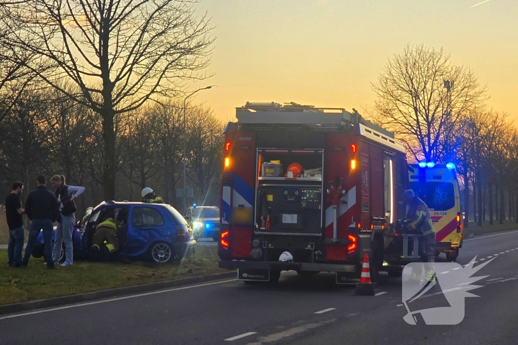 Drie voertuigen betrokken bij ongeval