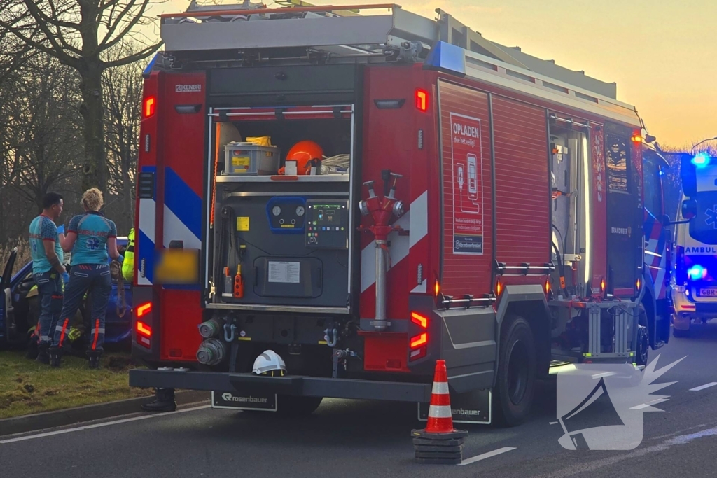 Drie voertuigen betrokken bij ongeval
