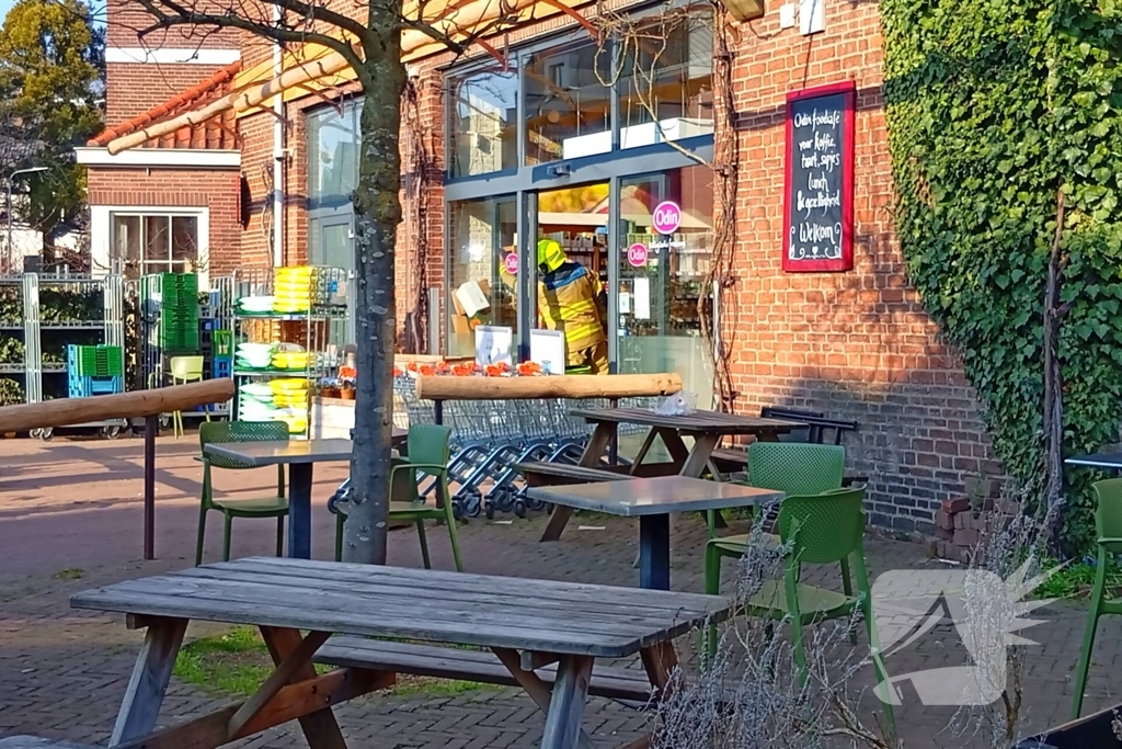 Brandweer onderzoekt situatie na gaslek