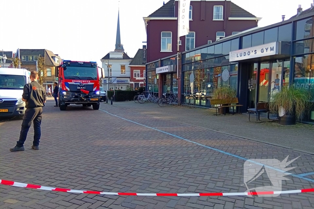 Brandweer onderzoekt situatie na gaslek