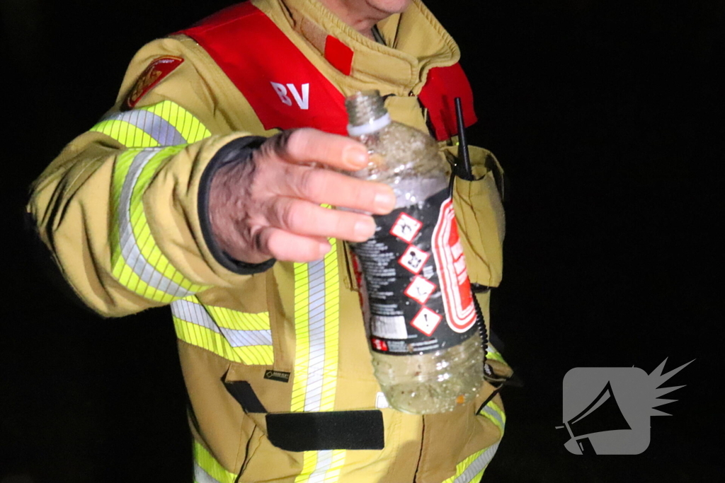 Brandweer ingezet voor brand door wasbenzine