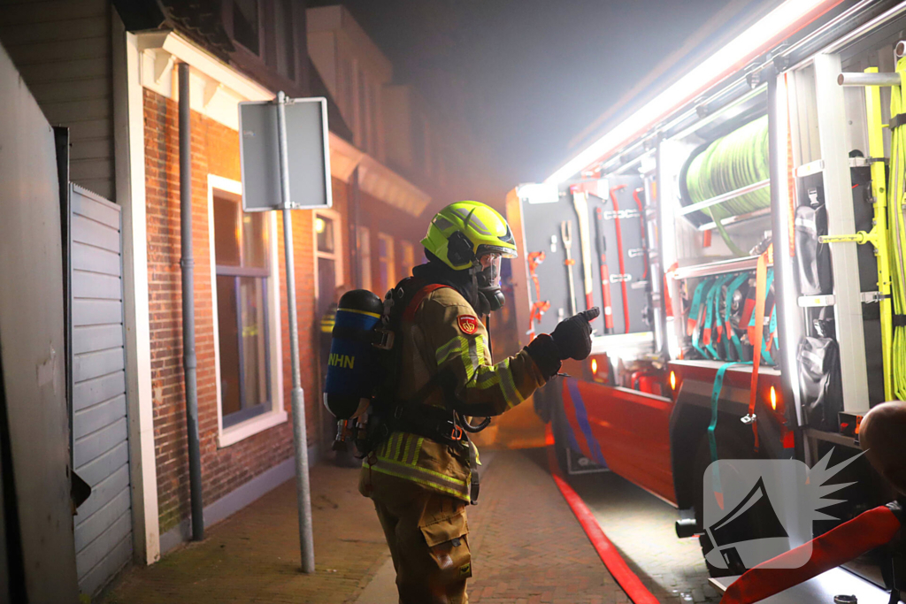 Brand in woning leidt tot gewonden