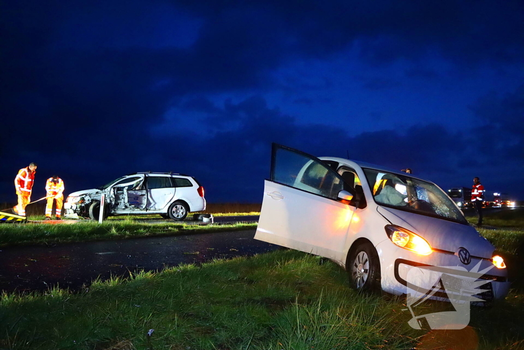 Gewonde naar ziekenhuis na aanrijding