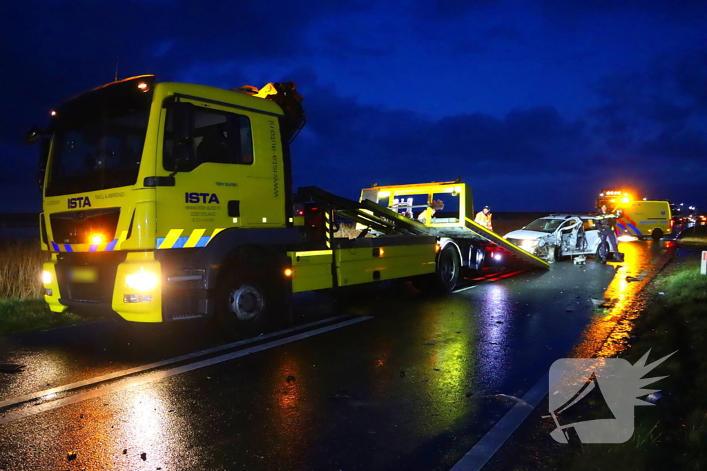 Gewonde naar ziekenhuis na aanrijding