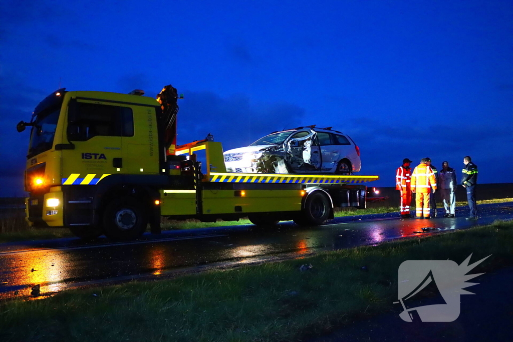 Gewonde naar ziekenhuis na aanrijding