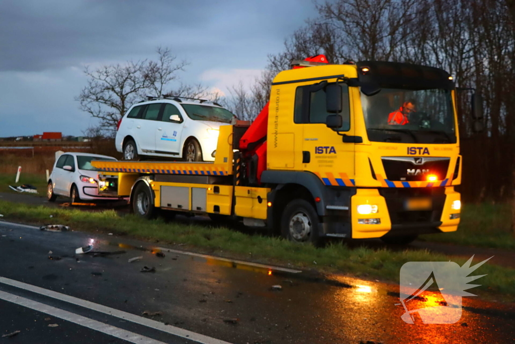 Gewonde naar ziekenhuis na aanrijding