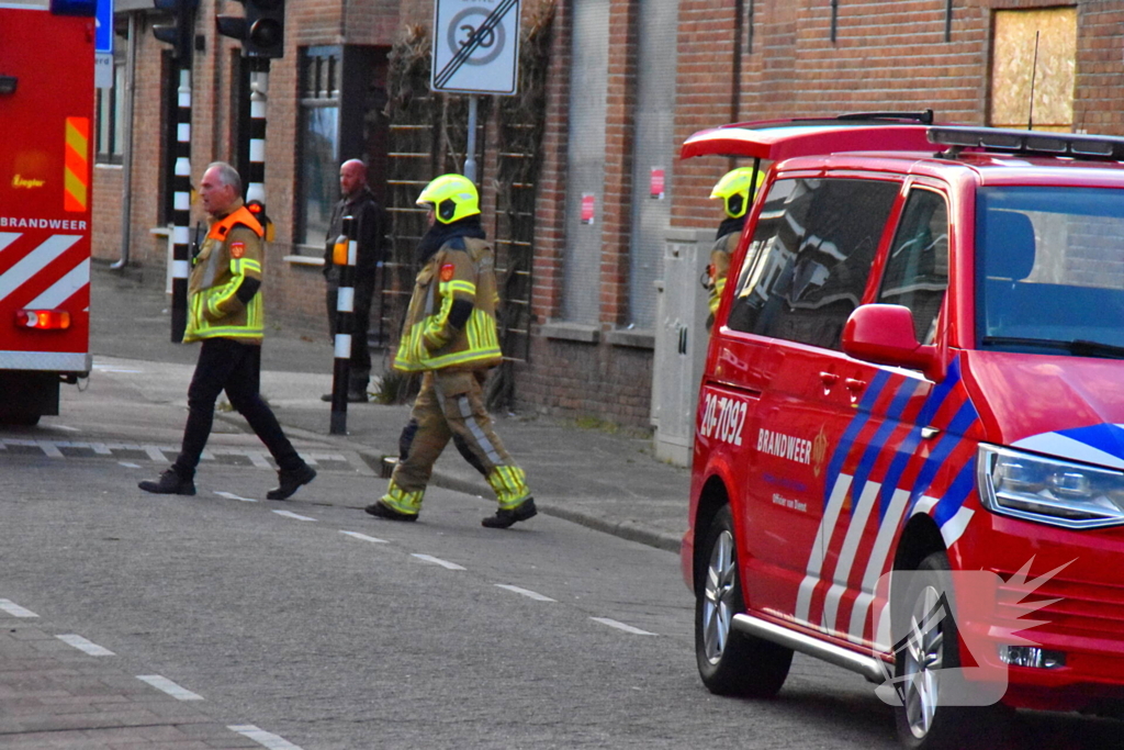 Brandweer onderzoekt gaslekkage