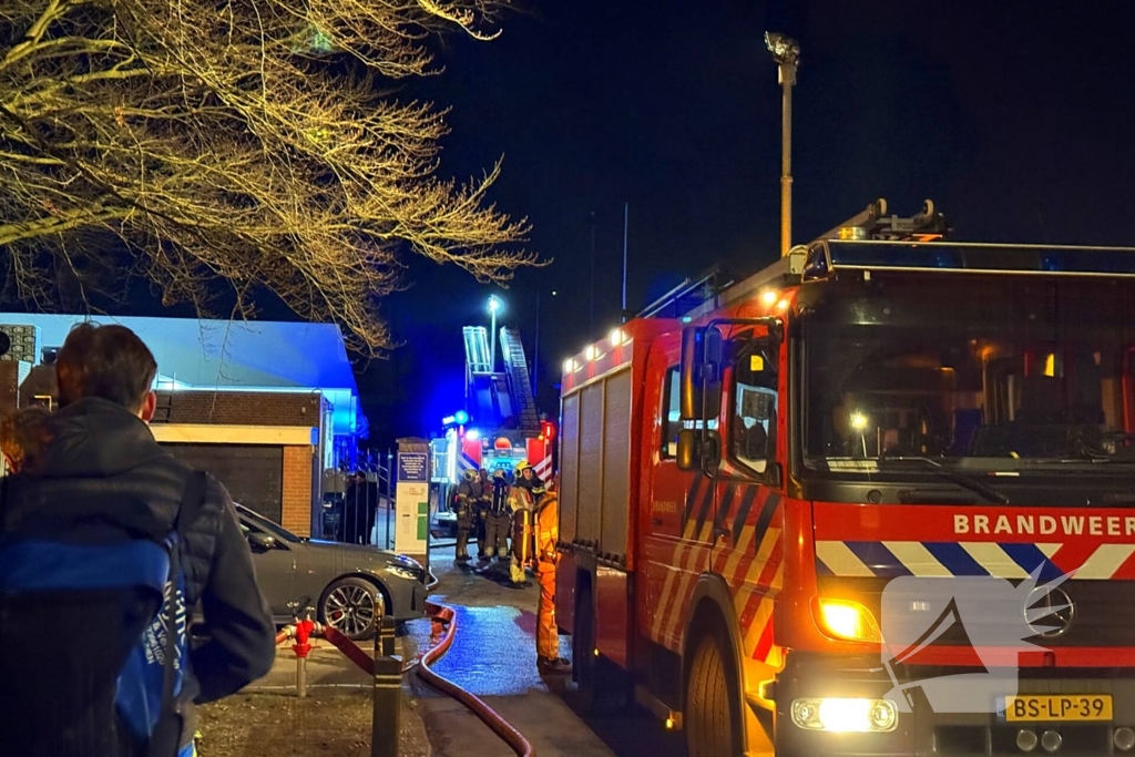 Brand in plafond van clubgebouw voetbalvereniging RKDVC