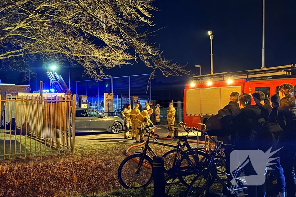 Brand in plafond van clubgebouw voetbalvereniging RKDVC