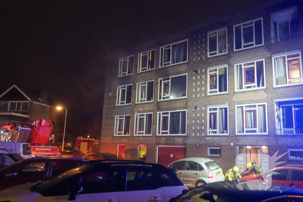 Woning onbewoonbaar door brand