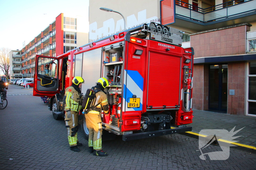 Brand in meterkast snel onder controle