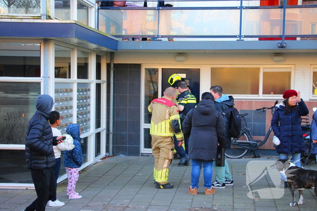 Brand in meterkast snel onder controle