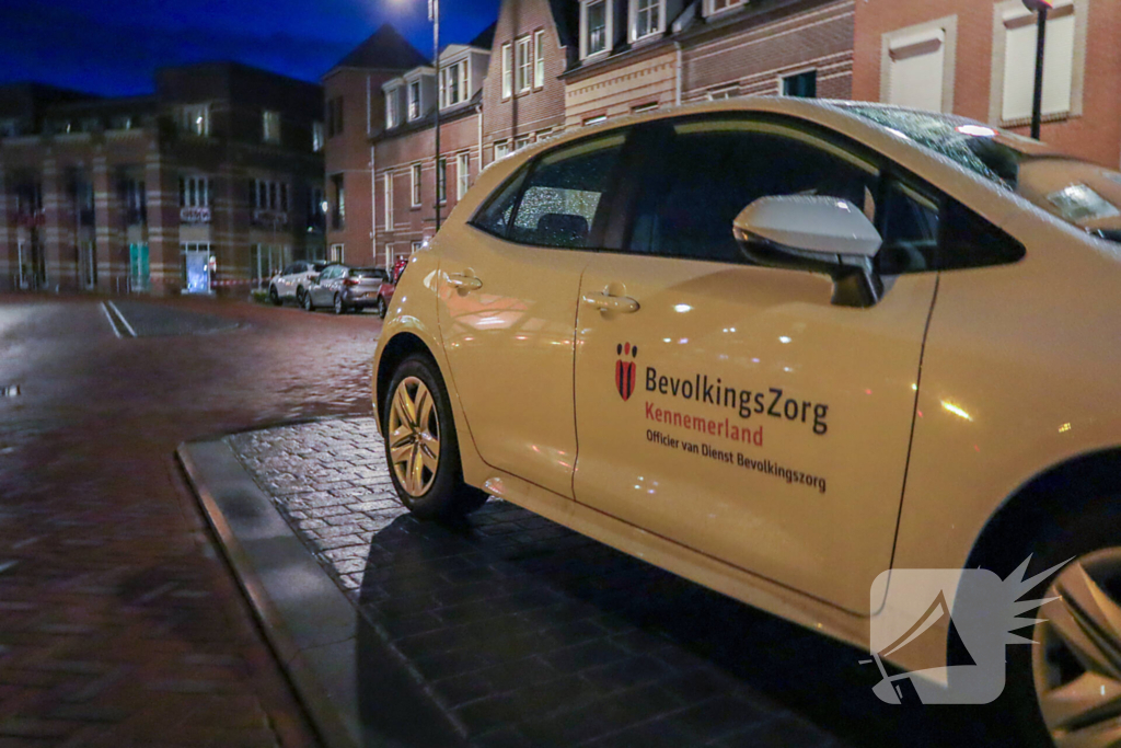 Huisartsenpraktijk grootschalig afgezet vanwege mogelijk aantreffen besmettelijke ziekte