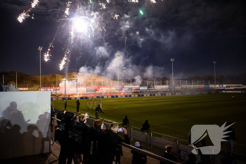 Voetballers op scherp gezet met sfeeractie