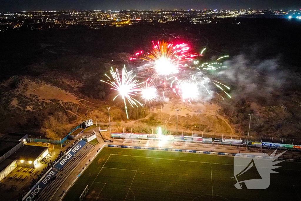 Voetballers op scherp gezet met sfeeractie