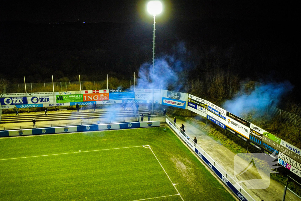 Voetballers op scherp gezet met sfeeractie