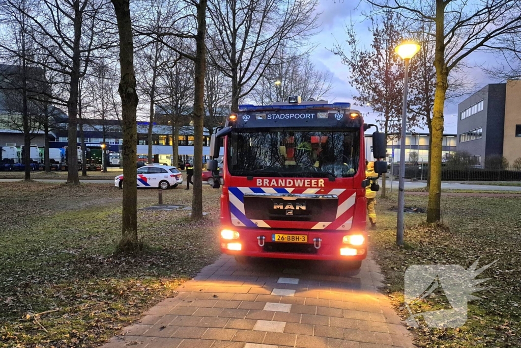 Buitenbrand zorgt voor actie van de brandweer