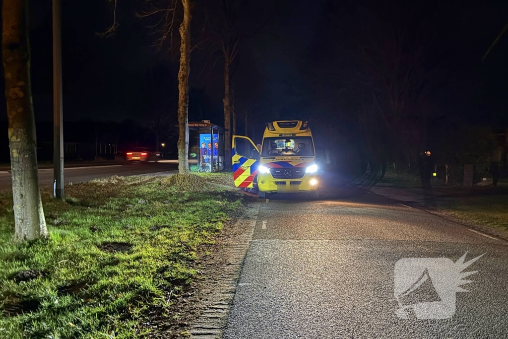 Bestuurder test positief op alcohol en drugs na eenzijdig ongeval