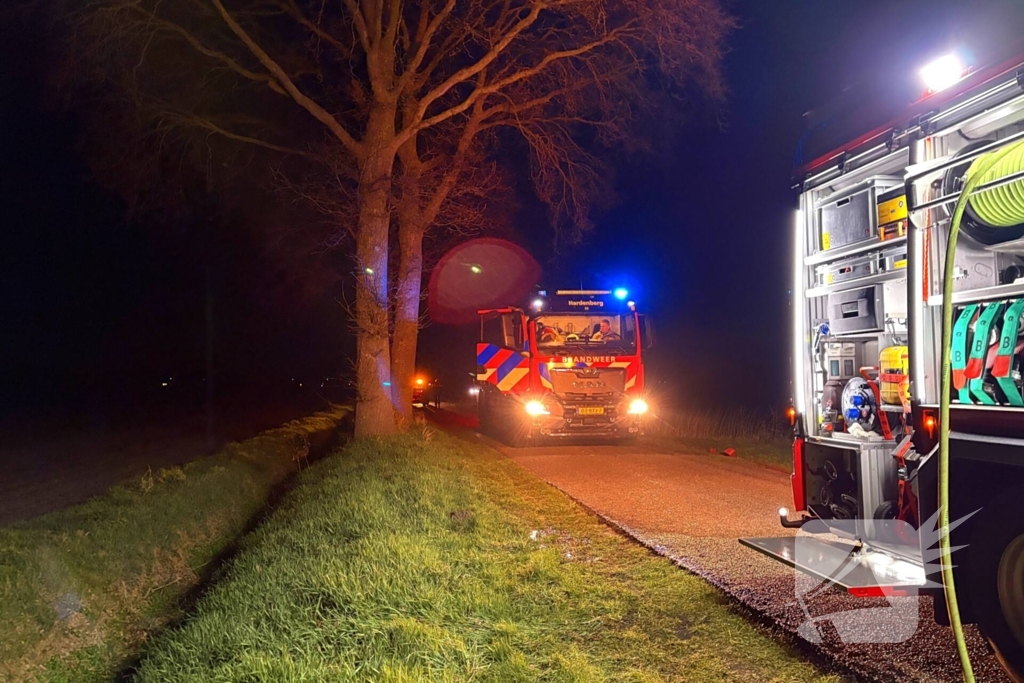 Voertuigbrand moeilijk te bestrijden