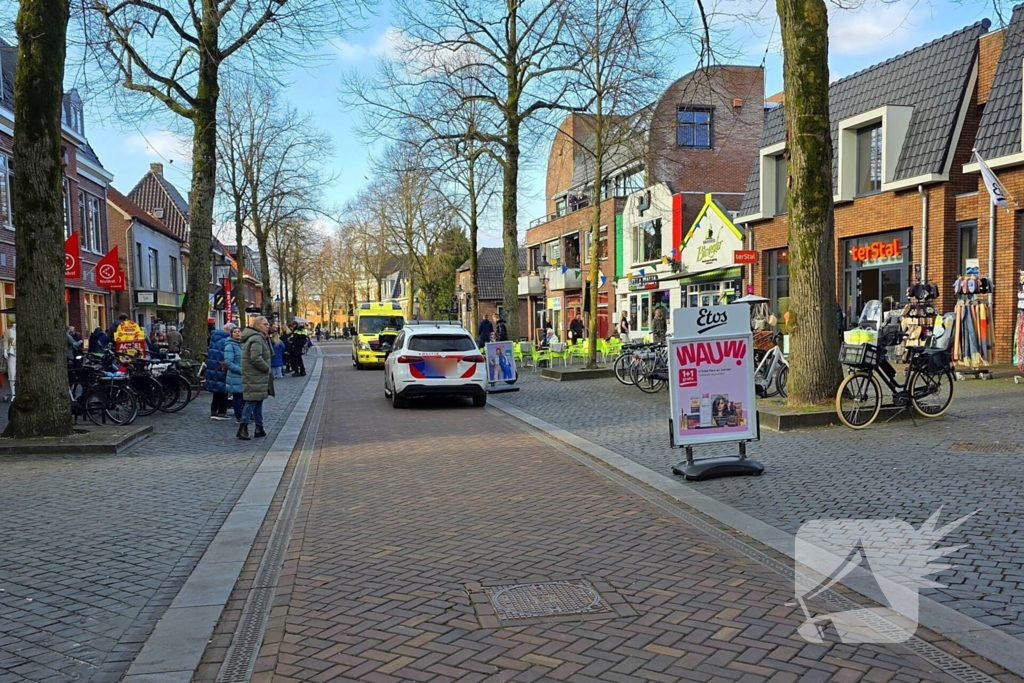 Scooterrijder en fietser ten val na botsing