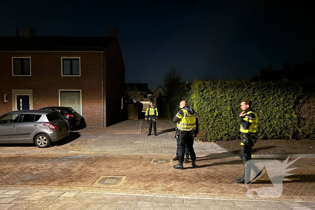 Politiehelikopter ingezet bij ruzie bij woning