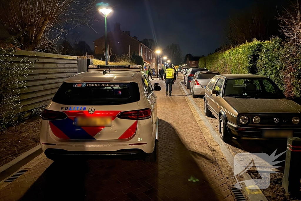 Politiehelikopter ingezet bij ruzie bij woning