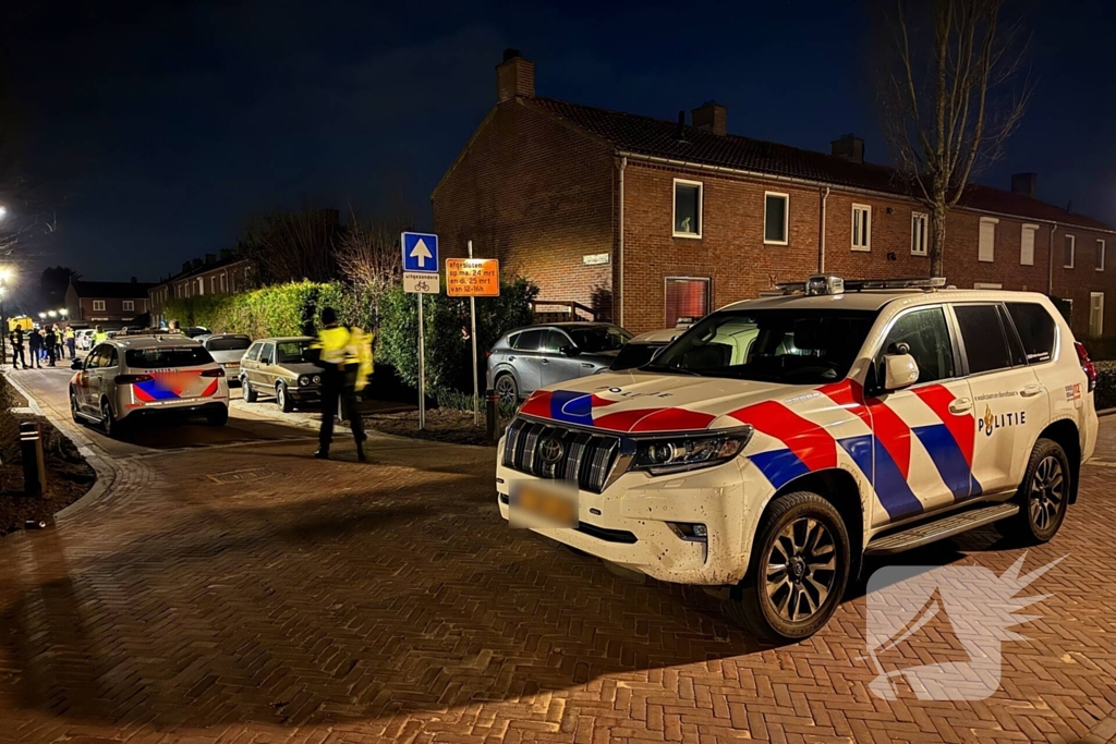 Politiehelikopter ingezet bij ruzie bij woning