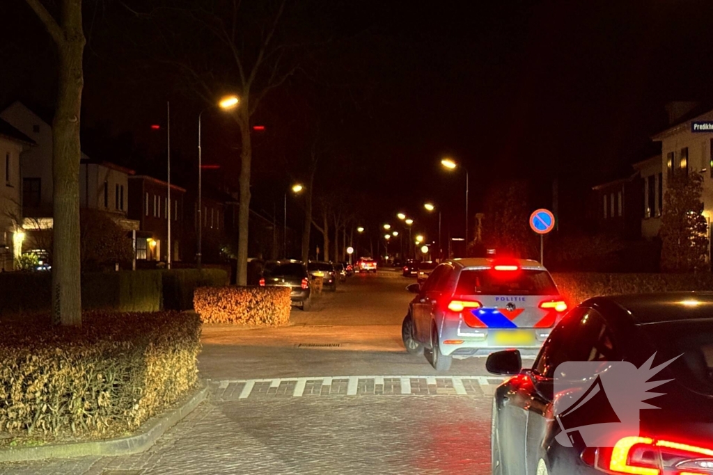 Politiehelikopter ingezet bij ruzie bij woning