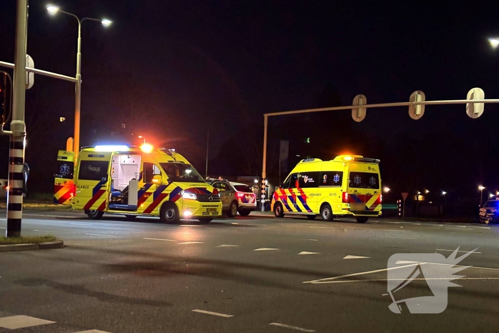 Persoon overleden bij aanrijding tussen auto en fiets