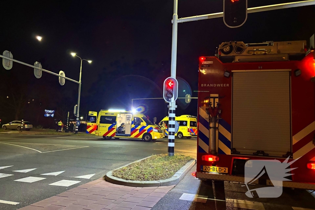 Persoon overleden bij aanrijding tussen auto en fiets