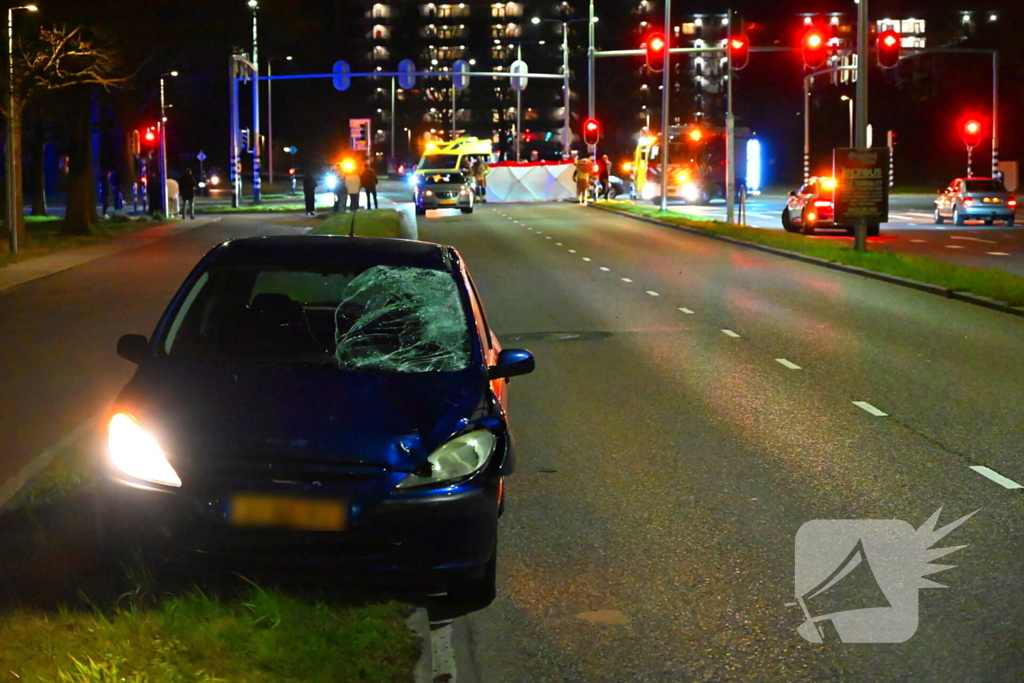Persoon overleden bij aanrijding tussen auto en fiets