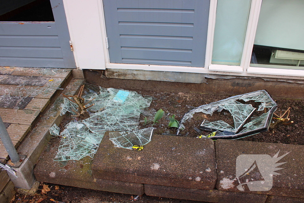 Schade aan buurthuis goed zichtbaar na grote brand