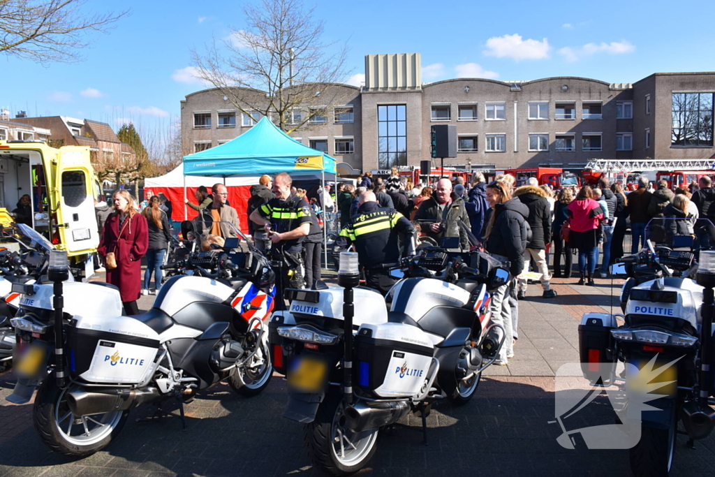 Veel belangstelling voor open dag brandweer
