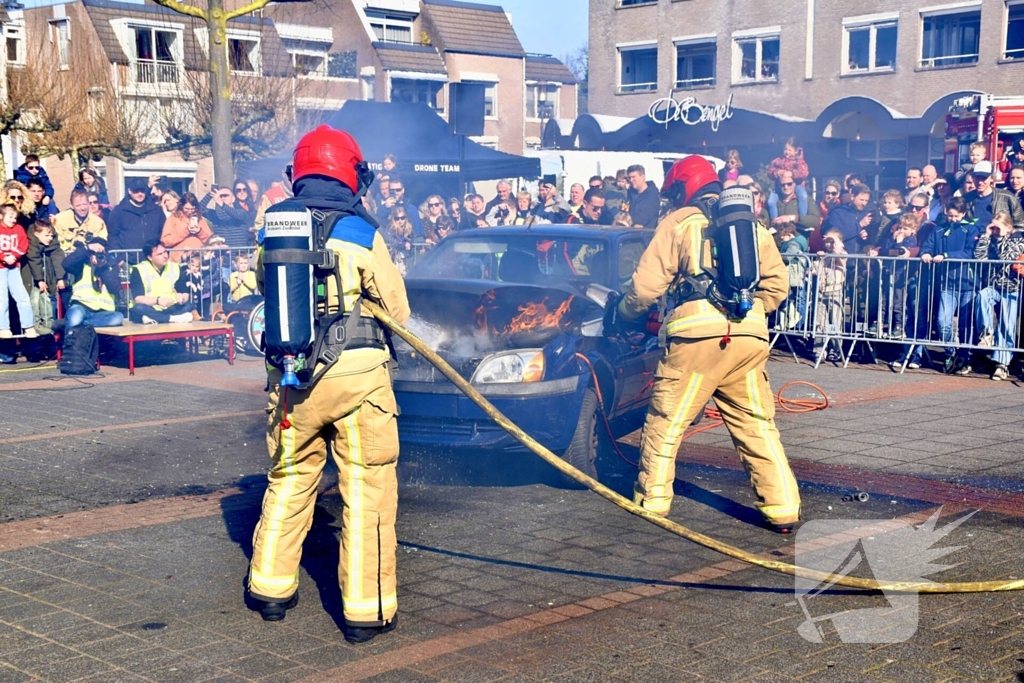 Veel belangstelling voor open dag brandweer