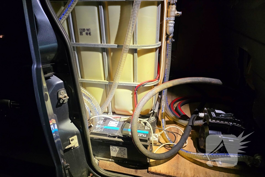 Aanhouding na professionele diefstal honderden liters brandstof