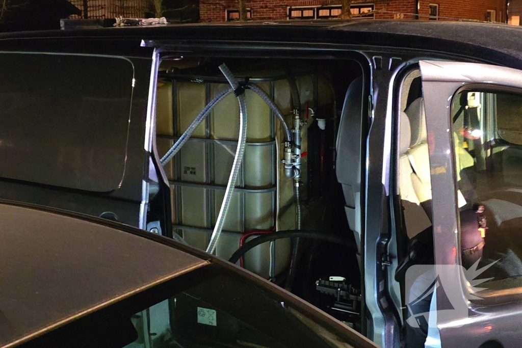 Aanhouding na professionele diefstal honderden liters brandstof