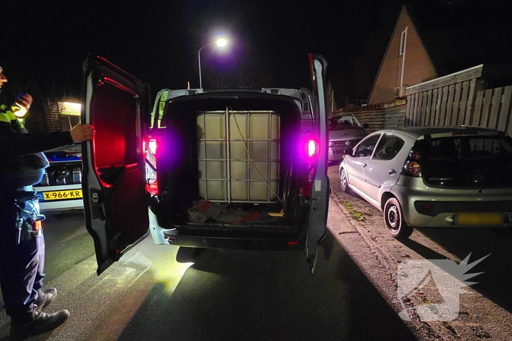 Aanhouding na professionele diefstal honderden liters brandstof