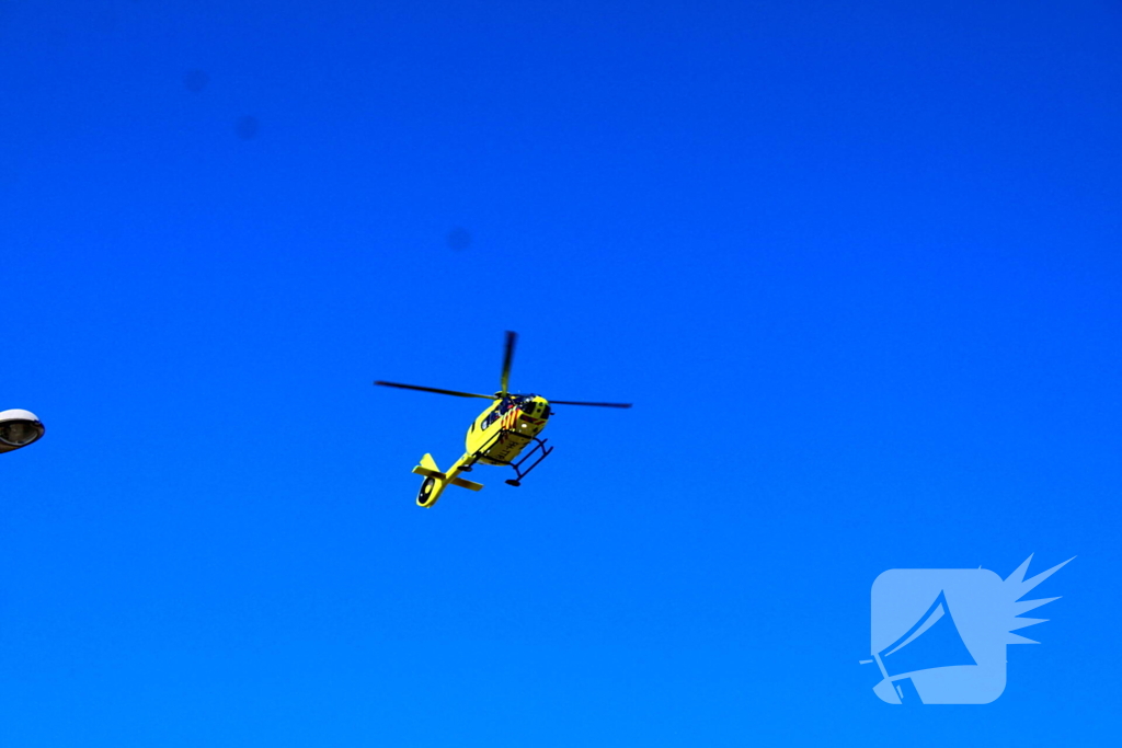 Fietser aangereden door motorrijder