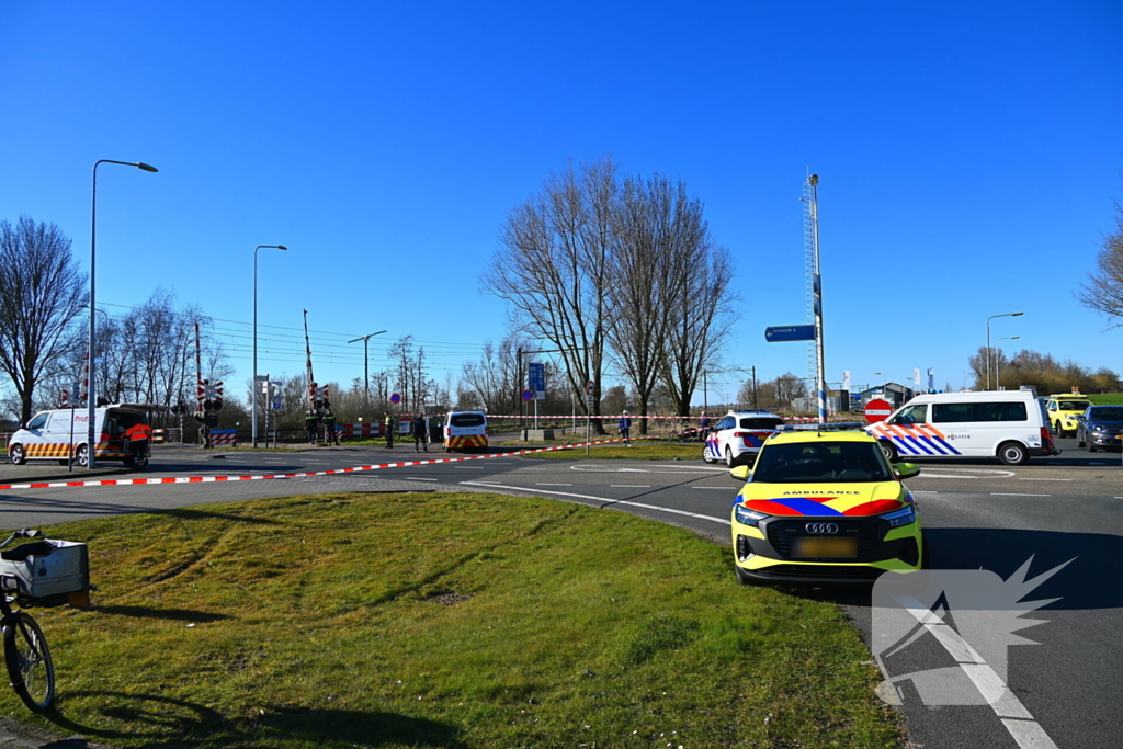 Treinverkeer gestremd door aanrijding