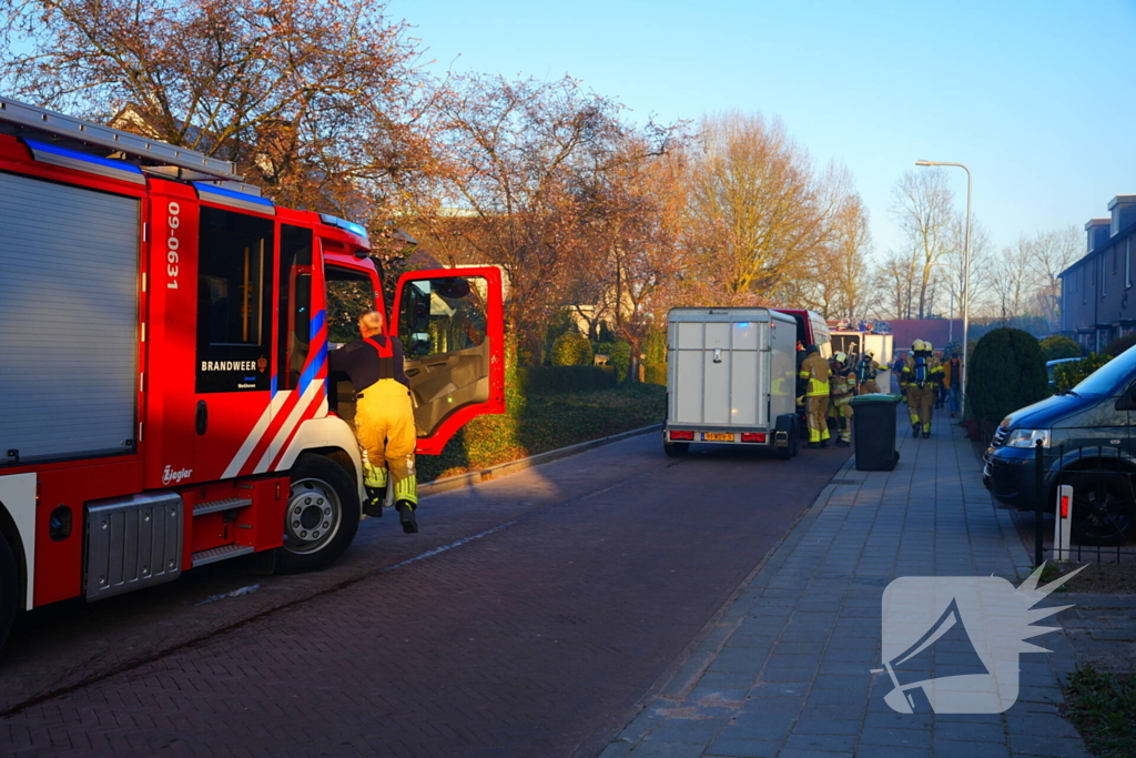 Grote brand in gesloten pannenkoekenrestaurant