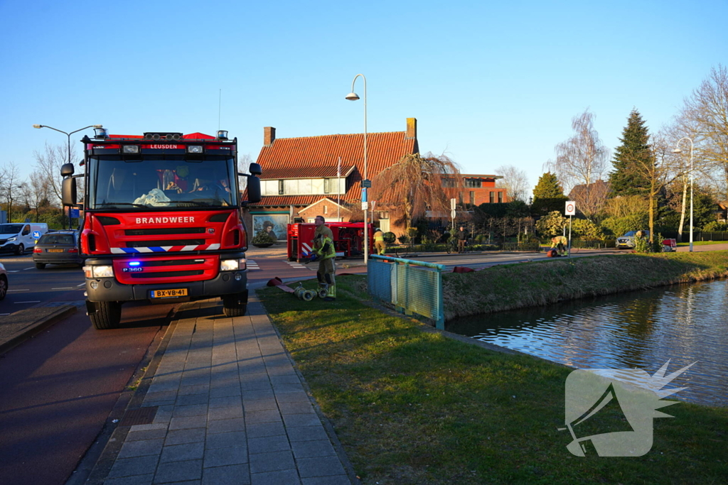Grote brand in gesloten pannenkoekenrestaurant