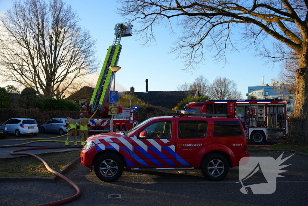 Grote brand in gesloten pannenkoekenrestaurant