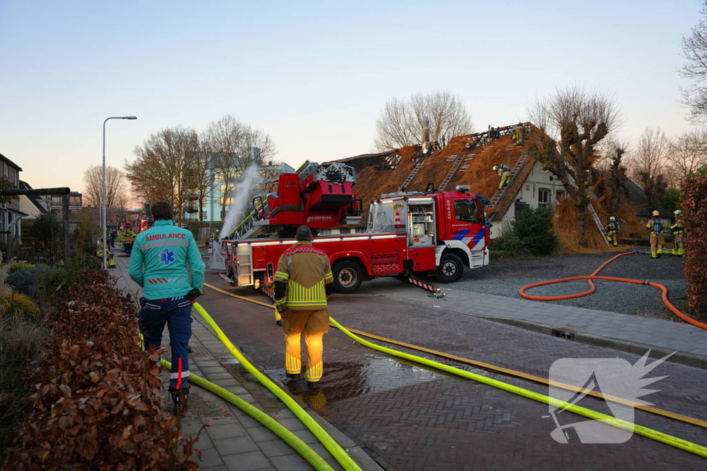 Grote brand in gesloten pannenkoekenrestaurant