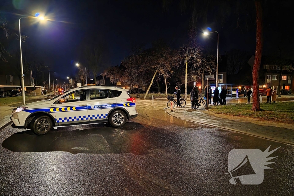 Straten onder water door leidingbreuk