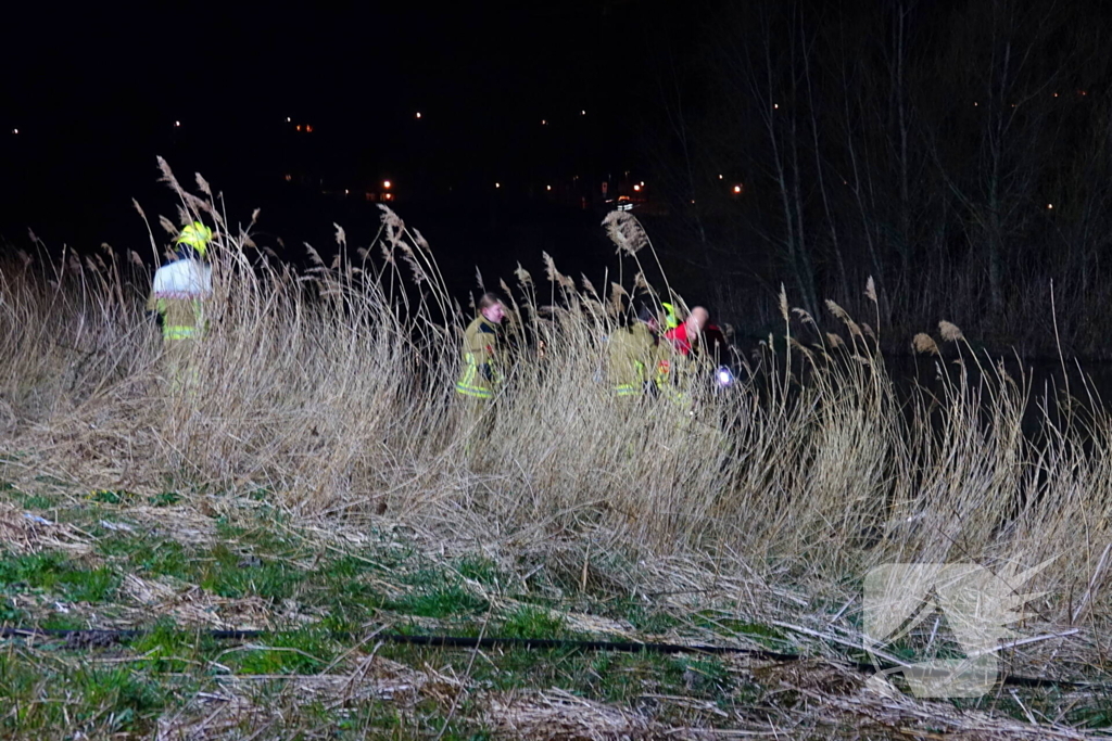 Brandweer bestrijdt natuurbrand